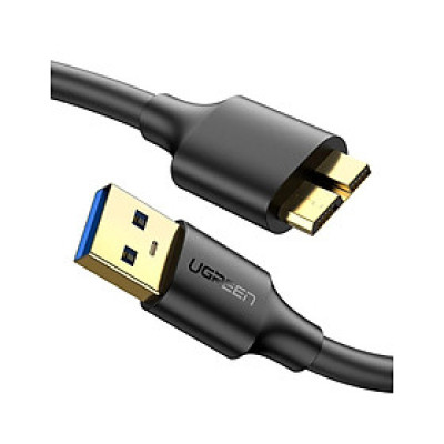 Ugreen 10843 2M màu đen cáp USB 3.0 A ra Micro B us130  Hàng chính Hãng