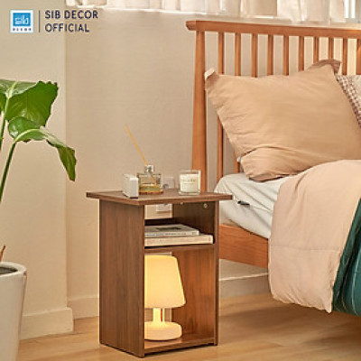 Kệ Gỗ Bên Sofa Phòng Khách, Đầu Giường Phòng Ngủ Nhỏ Xinh Thương Hiệu SIB Decor KG47