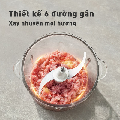 Máy xay thịt đa năng Joyoung JFC-305 - Dung tích 2L, Công suất 300W - Hàng chính hãng