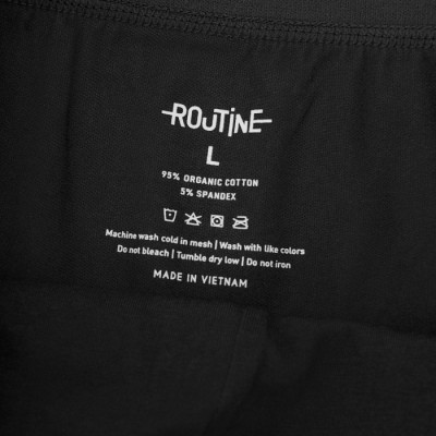 Quần Lót ROUTINE Nam Organic Cotton Trơn Form Boxer - 10S23UND001C | LASTORE MENSWEAR