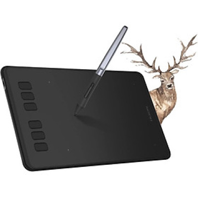 Bảng Vẽ Thiết Kế Đồ Họa Chuyên Nghiệp Huion H640P Hỗ Trợ Đa Nền Tảng PC,Laptop,Smartphone chạy cả trên Windows/Mac lẫn Điện Thoại Android - Hàng Chính Hãng. HUION Inspiroy H640P Drawing Tablets Graphics Pen Tablet with 8192 Pressure Levels Hàng Nhập Khẩu
