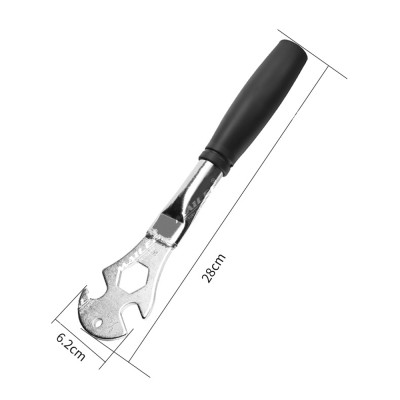 Cờ lê Tháo bàn đạp pedan xe đạp, tháo trục bánh xe trước sau,  size 15mm 24mm 9/16" chất liệu thép không gỉ, tay cầm PVC chống trượt - Mai Lee