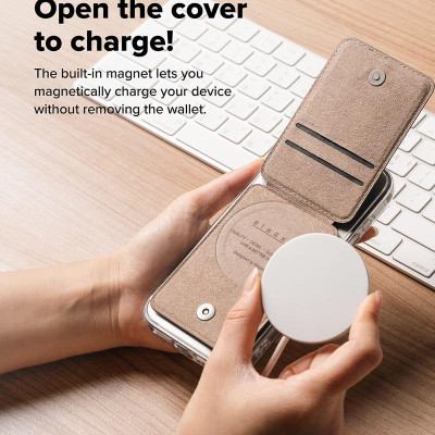 Ví kiêm giá đỡ RINGKE Slide Grip Wallet Magnetic - Hàng Chính Hãng
