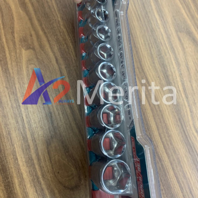 Bộ 10 đầu tuýp 1/2" Total THT121101