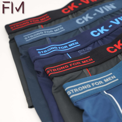 Hộp 5 quần lót boxer nam thun lạnh 4 chiều, cạp bo dệt gân cao cấp - FORMEN SHOP - FMPS224