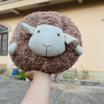 Dễ Thương Tròn Bóng Cừu Búp Bê Sang Trọng