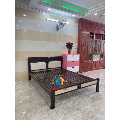 Giường sắt giả gỗ 1m ĐẠI THÀNH