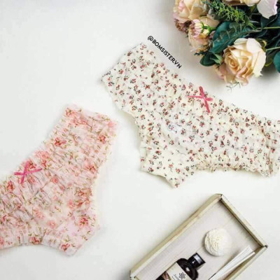 Combo 5 Quần Lót Nữ Ren Tầng Công Chúa Candy 303 – Set 5 Chiếc Thoáng Mát, Mềm Mại, Kiểu Dáng Dễ Thương