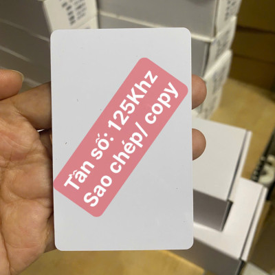 Thẻ từ Copy ( sao chép) RFID tần số 125Khz (Proximity) dạng card - Hàng nhập khẩu