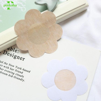 Miếng Dán Ngực Giấy Túi 10 Miếng Dán Ngực Chống Lộ Ti Khoe Vòng 1 Quyến Rũ  023