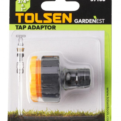 KHỚP NỐI ỐNG NƯỚC (1/2"+ 3/4"), (3/4" + 1") TOLSEN 57111, 57160  - HÀNH CHÍNH HÃNG