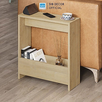 Kệ Gỗ Nhỏ Để Đầu Giường Phòng Ngủ, Sofa Phòng Khách SIB Decor KDG10