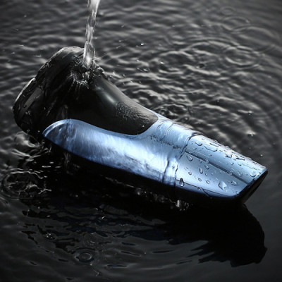 Máy Cạo Râu Flyco 3 Lưỡi Kép FS197VN Thân Máy Kháng Nước Sạc Nhanh 1 Giờ - Hàng Chính Hãng