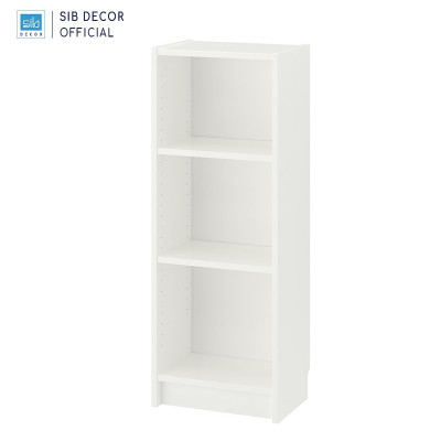 Kệ Sách 3 Tầng Có Hậu Billy By SIB Decor Dài 40cm KSG108