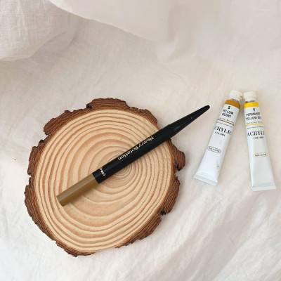 Bút Chì Sáp Kẻ Lông Mày Chống Trôi Lõi Siêu Mịn Màu Nâu Tro Kissme Heavy Rotation Eyebrow Pencil 0,09 G