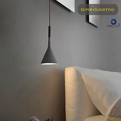Đèn treo trần nhà SuperVilighting trang trí bàn ăn phòng ngủ phòng khách đầu giường hiện đại bắc âu