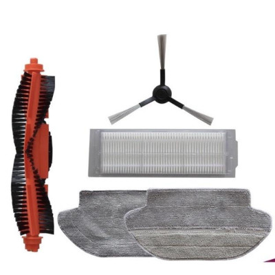 Phụ kiện màng lọc, khăn lau, chổi giữa, chổi cạnh Robot hút bụi Mop Pro, Mop P, Mijia Gen 2