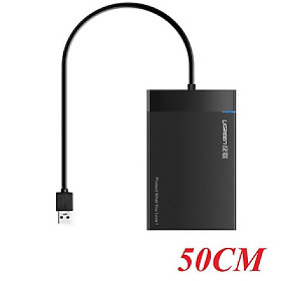 Ugreen UG30847US221TK 50CM màu Đen Hộp đựng ổ cứng 2.5 chuẩn SATA - HÀNG CHÍNH HÃNG