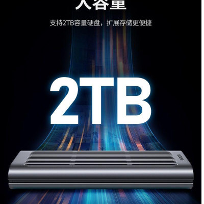 Ugreen UG80336CM343TK 40Gpbs m.2 Thunderbolt  3 hỗ trợ ổ cứng 2 TB Box ổ cứng - HÀNG CHÍNH HÃNG