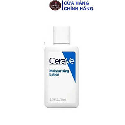 Sữa Dưỡng Thể CeraVe Moisturising Lotion Cho Da Thường Và Da Khô 30ml