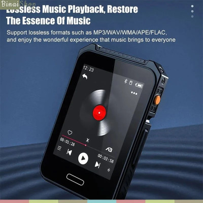 Ruizu C3 - Máy Nghe Nhạc HiFi Lossless Có Loa Ngoài, Bluetooth 5.0, Lặp Đoạn A-B, Kiểu Dáng Thể Thao( Tặng Kèm Thẻ Nhớ 16GB) - Hàng chính hãng