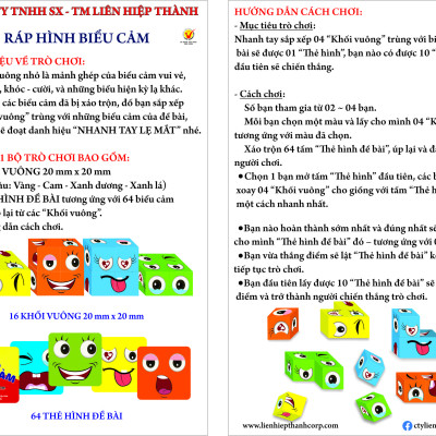 Ráp Hình Biểu Cảm [Liên Hiệp Thành | Aboardgame]