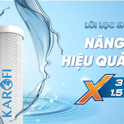Bộ lõi lọc Smax Pro Karofi - hàng chính hãng