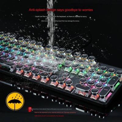 Bàn Phím Cơ K900 Gaming - Led xuyên phím có hotswap cho máy tính , laptop hàng nhập khẩu