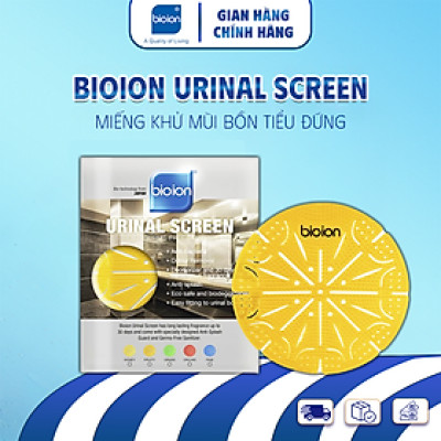 Miếng Khử Mùi Bồn Tiểu Đứng Bioion Urinal Screen