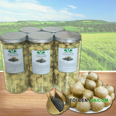 Tỏi đen cô đơn Viaicom - Lọ 500gram