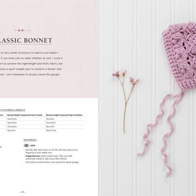 Sách - Timeless Textured Baby Crochet : 20 heirloom crochet patterns for babies an by Vita Apala (UK edition, paperback)