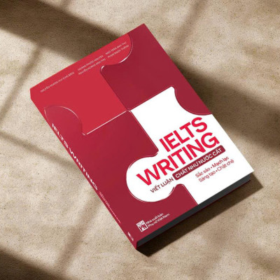 Sách - IELTS WRITING: Viết luận “chất như nước cất” - Tác giả Nguyễn Hoàng Huy