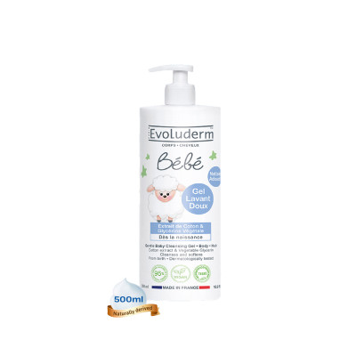 Sữa tắm gội cho bé Evoluderm 500ml