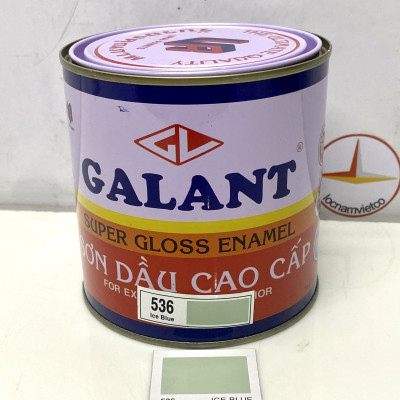 Sơn dầu Galant màu Ice Blue 536 _ 0.8L
