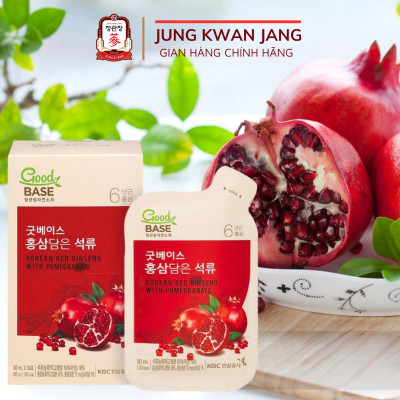 Nước Hồng Sâm Hàn Quốc Goodbase Lựu Đỏ (50ml x 10 gói)