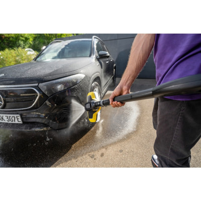 Bàn chải đa năng 3 trong 1 WB 7 Plus Karcher: kết hợp với máy phun rửa áp lực cao Karcher để làm sạch xe hơi, xe máy - Hàng Chính Hãng