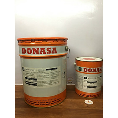 Sơn sàn bê tông Donasa /Floor coating Paint màu đỏ DEF 2054 3L