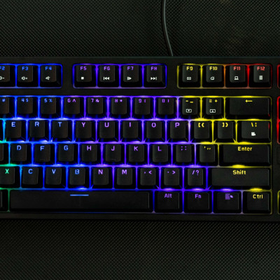 Bàn phím cơ chơi game có dây E-Dra EK3287 - Led Rainbow - E-dra Switch - Hàng chính hãng
