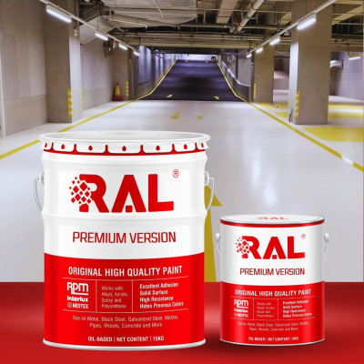 Sơn sàn Garage Epoxy hệ lăn RAL GARAGE GUARD  - 5KG
