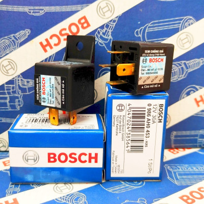 Relay Rờ le Bosch 4 Chân 12V 30A - Relay 453