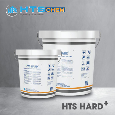 Hoá Chất Tăng Cứng Sàn Liquid Hardener HTS HARD+ thùng nhỏ 6Kg - Thi công 40m2 sàn