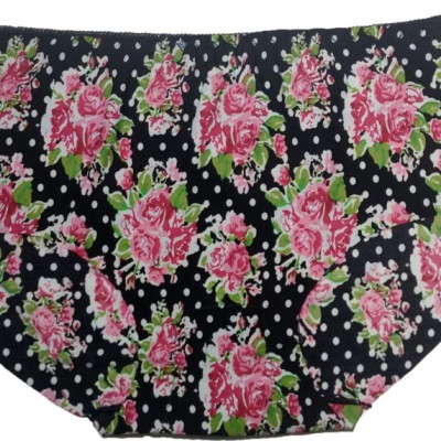 Combo 10 quần lót hoa điều hòa chất mát   -QL-001