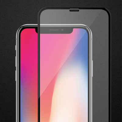 Miếng dán màn hình cường lực Mipow Kingbull 3D dành cho iPhone XS Max - Hàng Nhập Khẩu