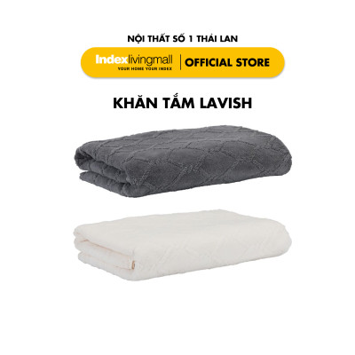 Khăn Tắm LAVISH Kích Thước 68 x 137 cm  | Index Living Mall | Nhập Khẩu Thái Lan