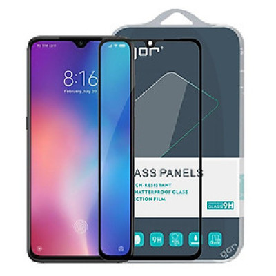 Kính cường lực Gor Full viền 9D cho Xiaomi Mi 9 - Hàng Nhập Khẩu