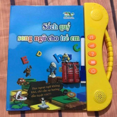 Đồ chơi sách nói song ngữ cho bé từ 3 đến 6 tuổi