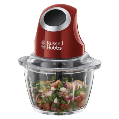 Máy Xay Mini cầm tay Russell Hobbs 24660-56 công suất 200W dung tích 1L, thiết kế nhỏ gọn, tiện dụng - Hàng chính hãng nhập khẩu