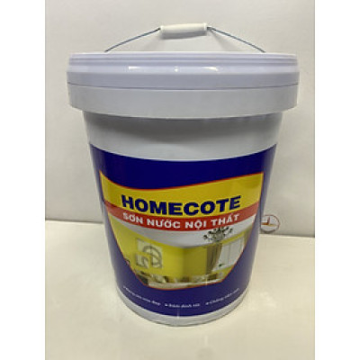 Sơn Nước Toa Homecote nội thất màu KEM 8792_17L