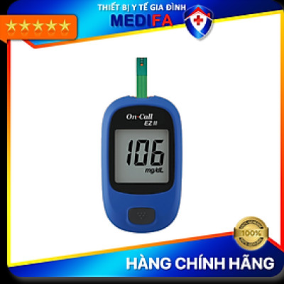 Máy đo đường huyết On Call EZ II (cần chọn thêm que test)