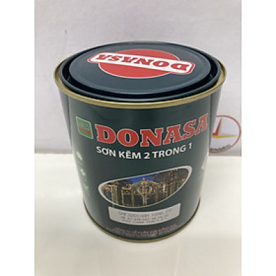 Sơn Sắt Kẽm Donasa  2 trong 1 màu DAF 9376 Xanh ngọc (Lon 800ml)